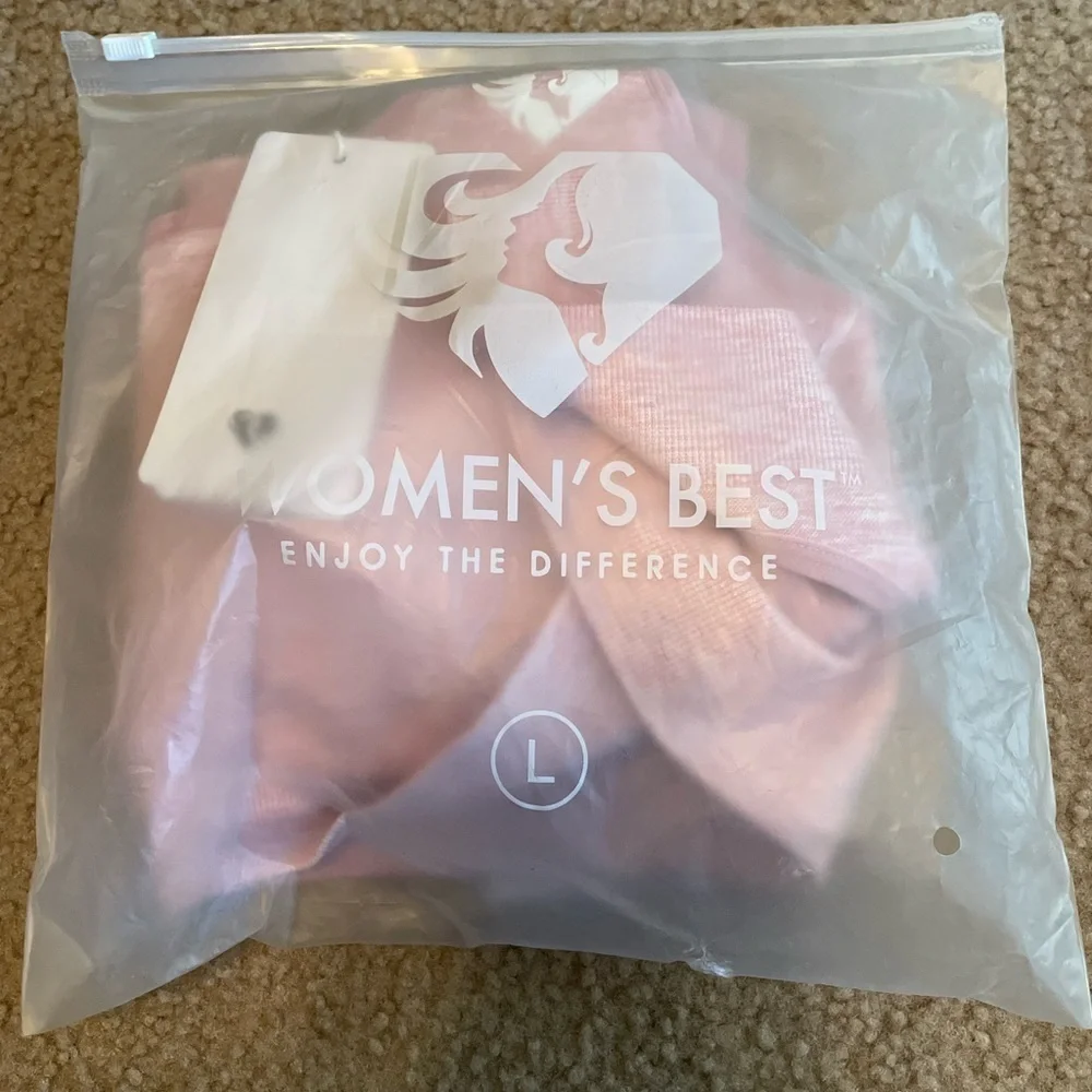 𝅺women's Best Wear MOVE SEAMLESS SPORTS BRA COLOR: Light Pink Marl